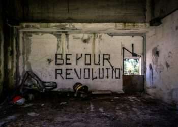 Be Your Revolution painted